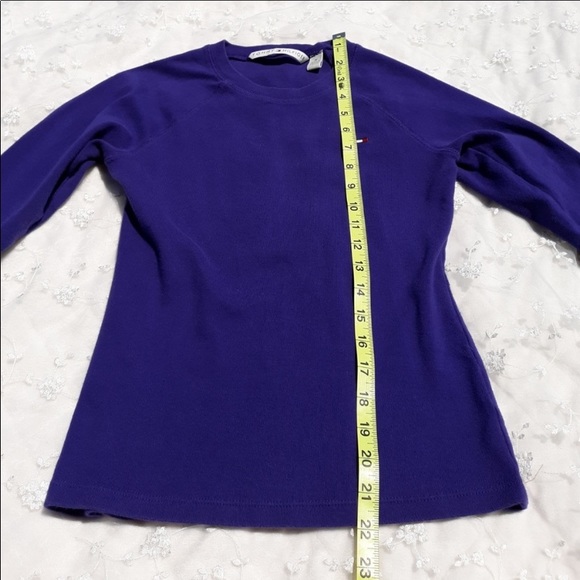 NWOT! Purple Long Sleeve Shirt by Tommy Hilfiger - Picture 5 of 7